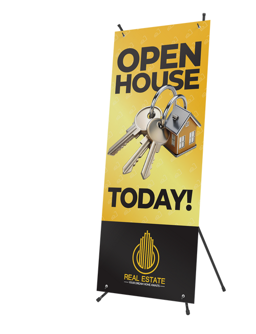 Outdoor Banner & Stand Package