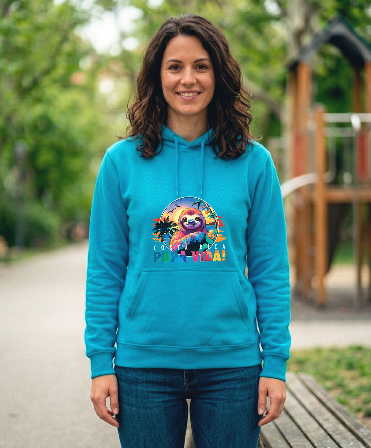Perezoso Pura Vida Hoodie