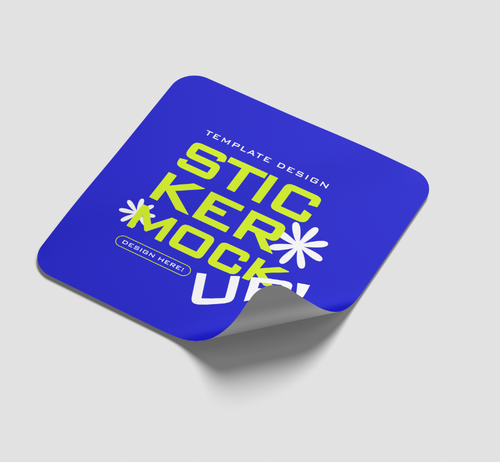2" x 2" Round Corner Stickers
