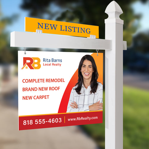 Aluminum Realtor Post Signs