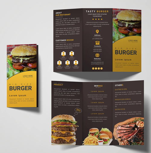 11” x 17” Restaurant Menus