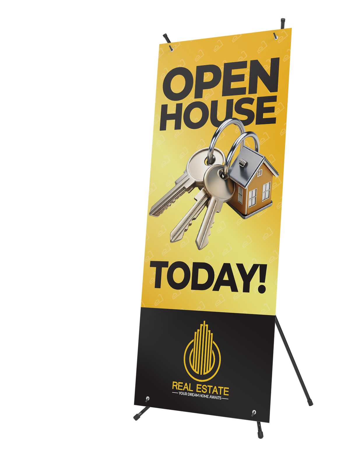 Outdoor Banner & Stand Package