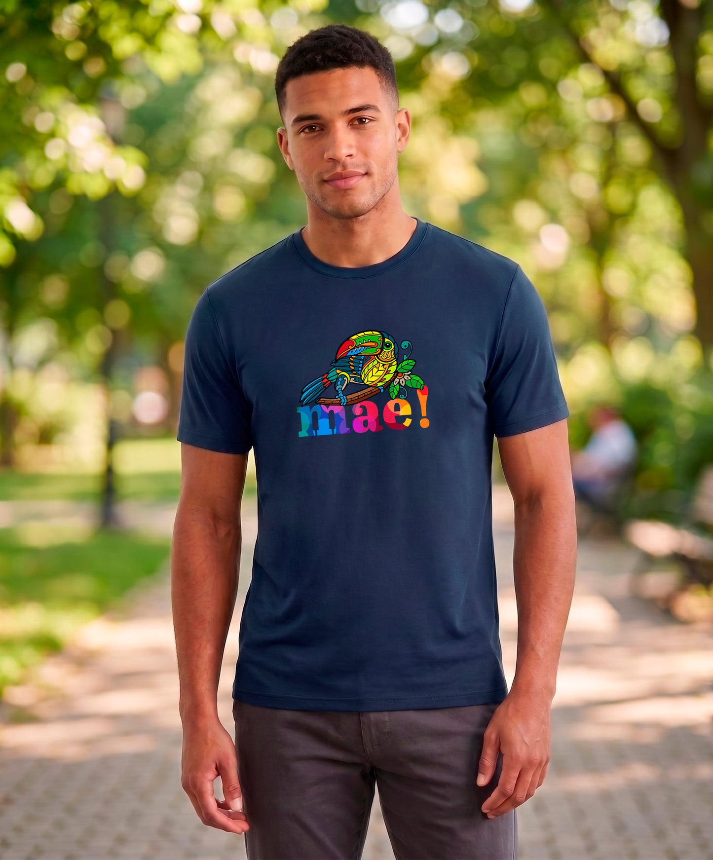 Mae Men's Tee – Navy
