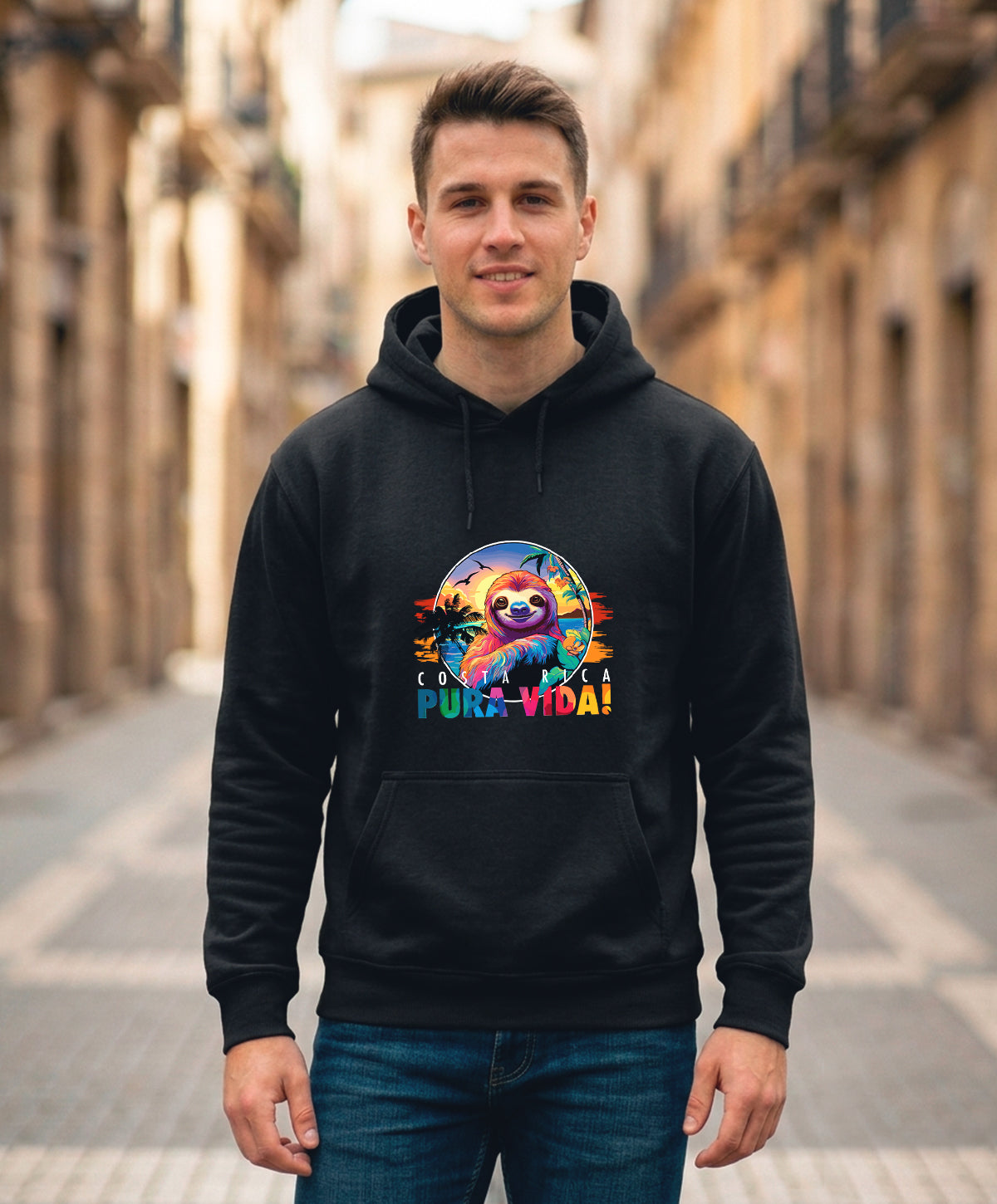 Perezoso Pura Vida Hoodie
