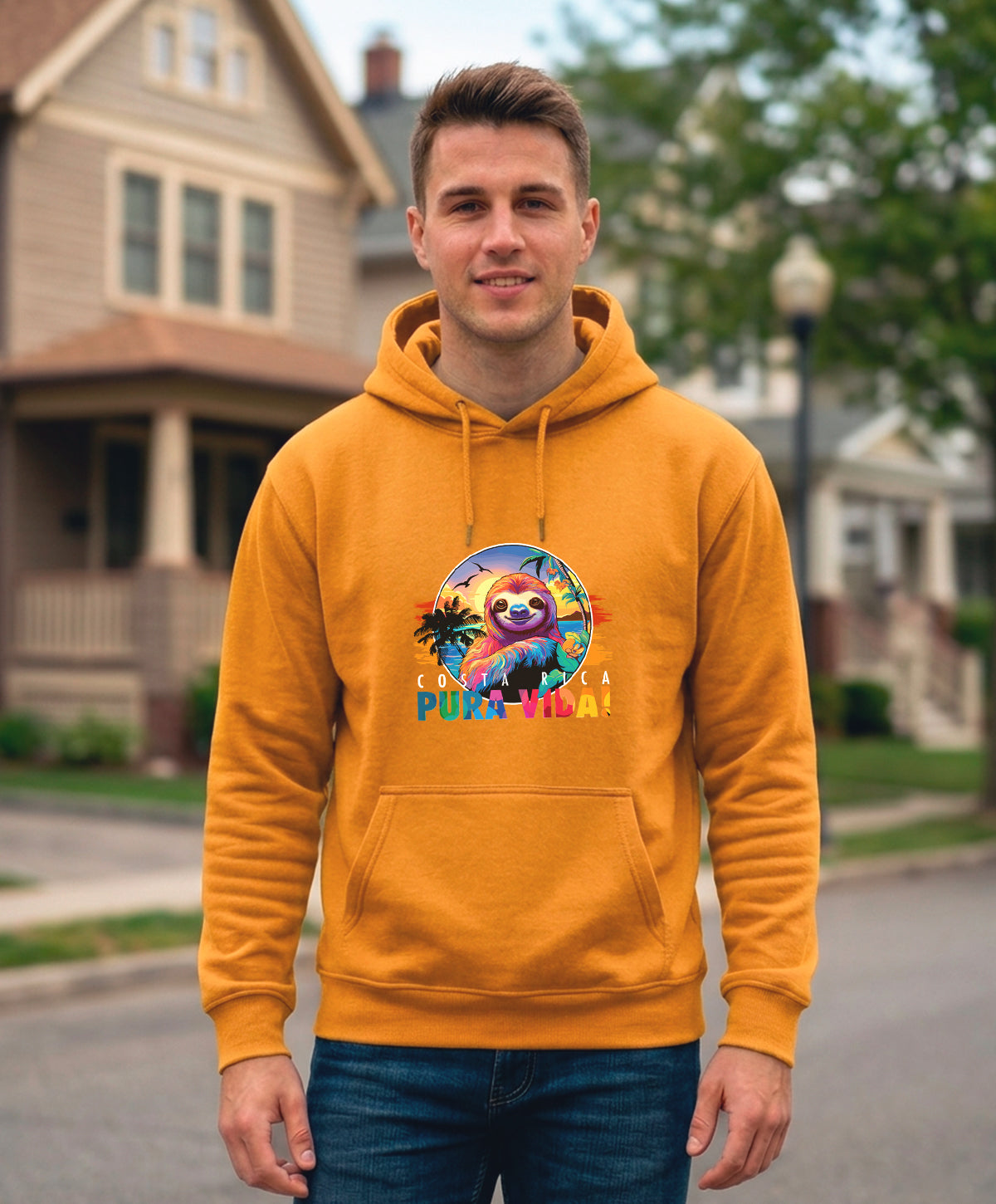 Perezoso Pura Vida Hoodie
