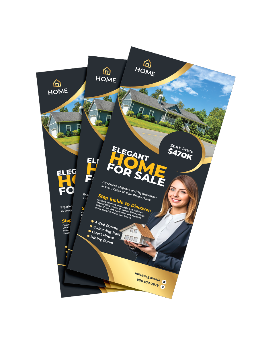 Real Estate Brochures 8.5x11 Full Color