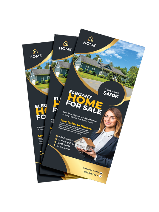 Real Estate Brochures 8.5x11 Full Color