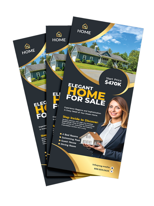 Real Estate Brochures 8.5x11 Full Color