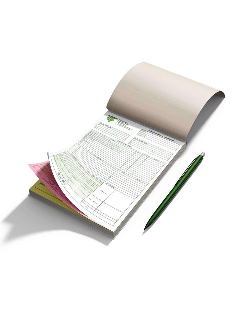 Carbonless NCR Forms 250 Sets