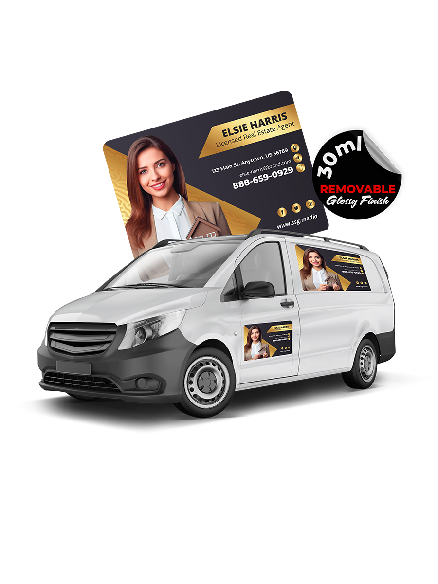 Realtor Car Magnets | Real Estate Vehicle Magnets – SSG MEDIA
