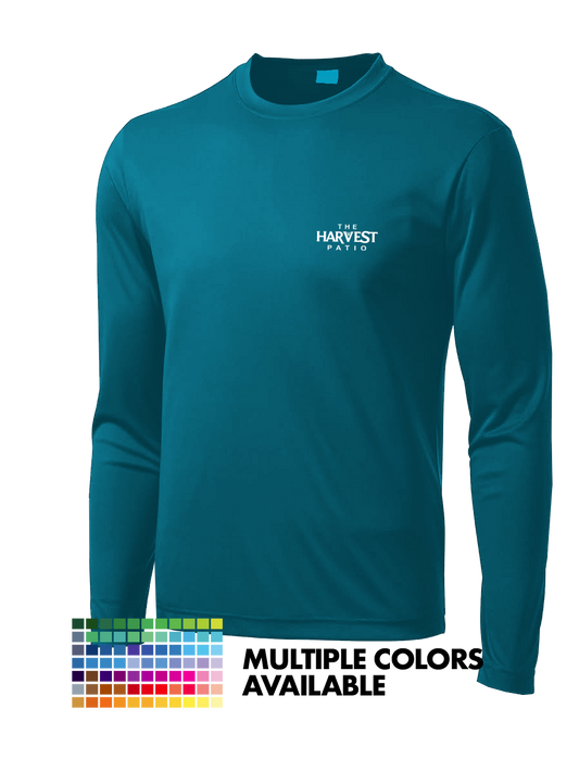 Custom Logo Long Sleeve Performance Shirt