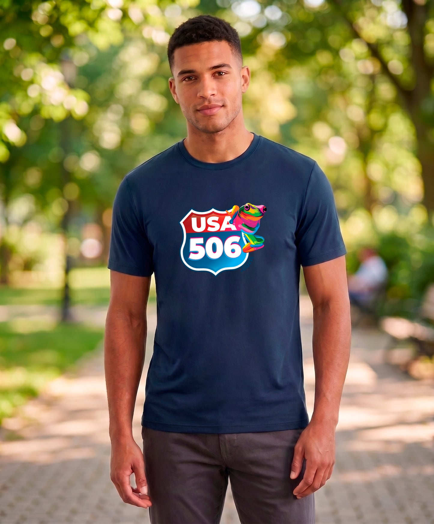 USA 506 Men's Tee – True Royal