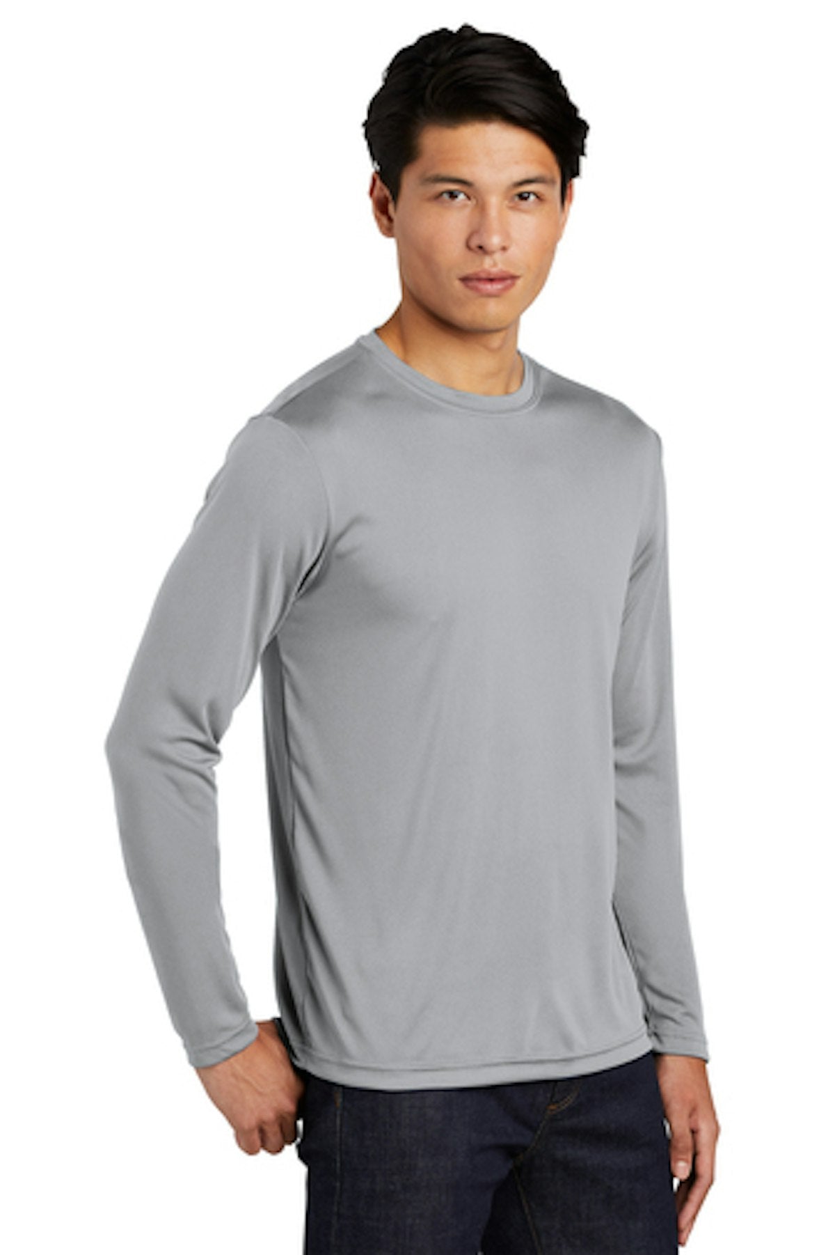 Sport-Tek ST350LS - Silver