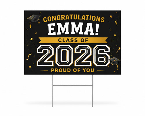 Graduation Lawn Signs
