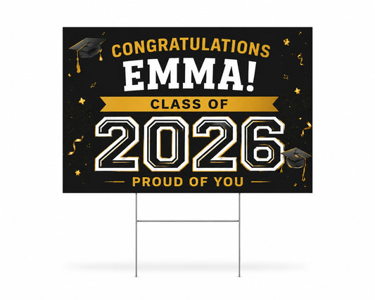 Graduation Lawn Signs