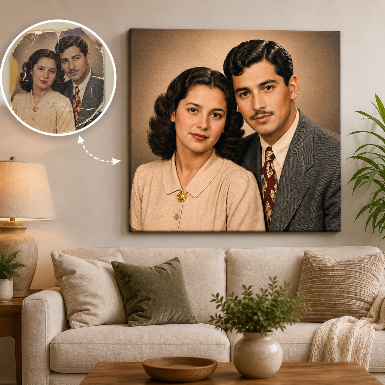 MemoryCanvas™ Photo Restoration