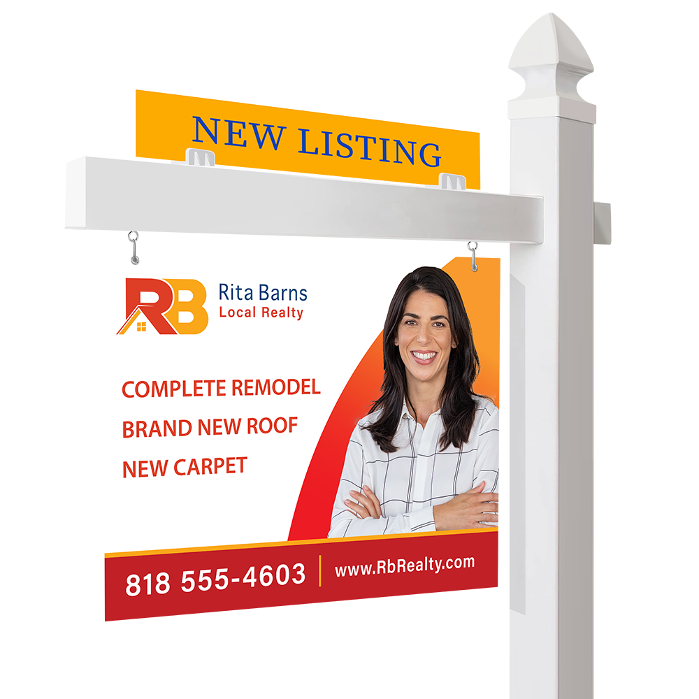 Aluminum Realtor Post Signs